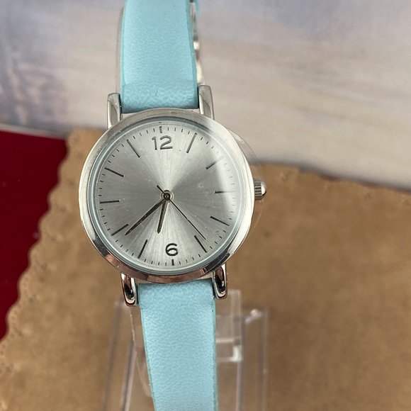 Marks and Spencer Ladies Blue and Silver Tone Watch - Picture 1 of 8